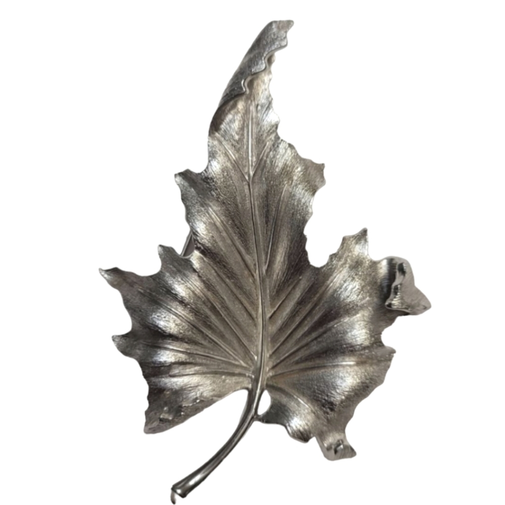 Vintage Crown Trifari Leaf Brooch